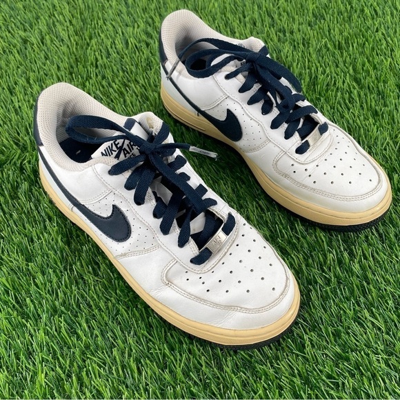 2009 Nike Air Force 1 Low Perf White Obsidian - Picture 3 of 8